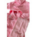 Badjas licht roze 1-2 jaar